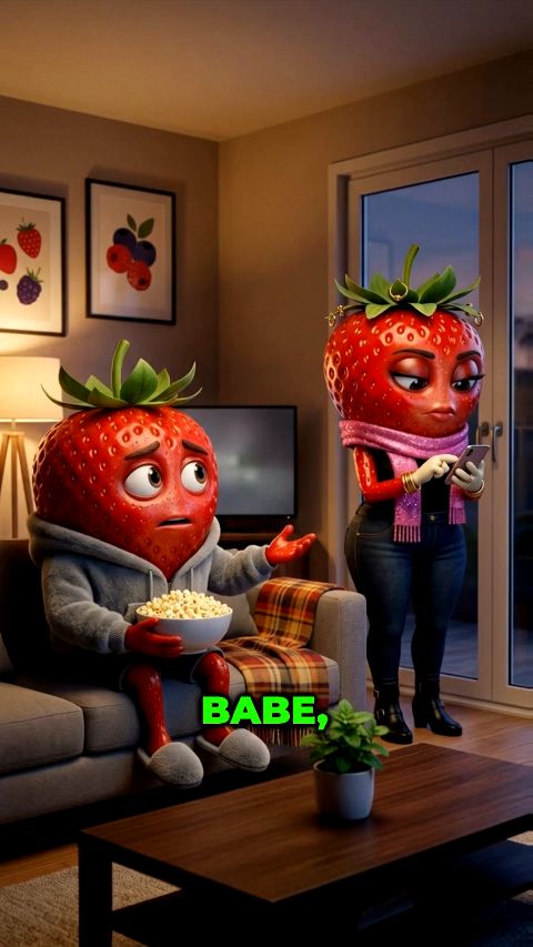 Girlfriend goes to Club - Cheating-night drama where the whole cast is one anthropomorphic type  -  sausage, pineapple, giraffe, anything