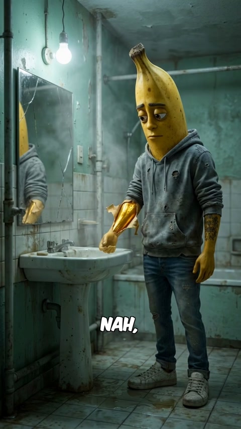 Gold Body Reveal - An everyday object finds out its body is solid gold - and everyone it loves turns into a goldmine hunter