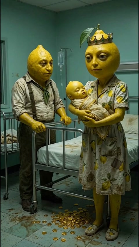 Golden Tears - A broke couple's baby cries pure gold - so they make him their money machine, until he runs