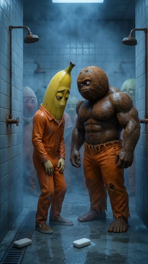 Prison Fruits - Prison-yard underdog drama with anthropomorphic fruit inmates