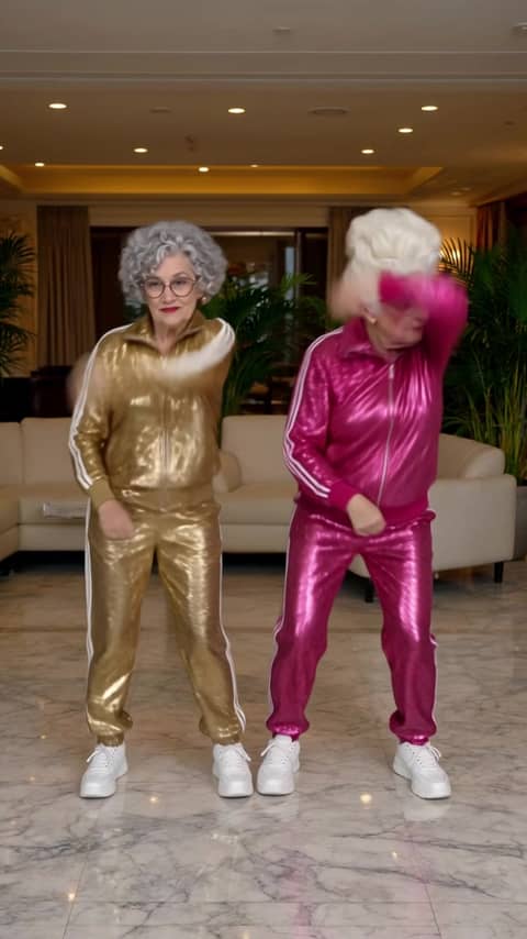 Smalltown Boy Trend - Pick two characters. They dance the viral Smalltown Boy routine in the hotel lobby, every move and close-up, or in a place you pick.