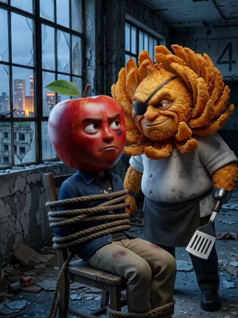 El Hoyo Epilogo Parte 2 #frutinovelas #novelfruits #novelasdefrutas #fruitanimation #animation #foodstory