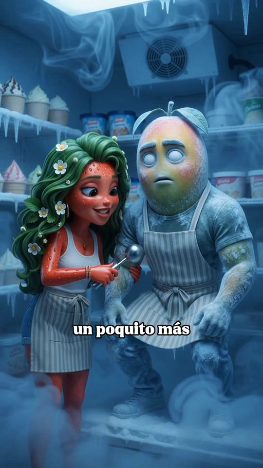 La Nieve De Mango 🥭🍦 - Parte 2 #frutinovelas #novelfruits #novelasdef...