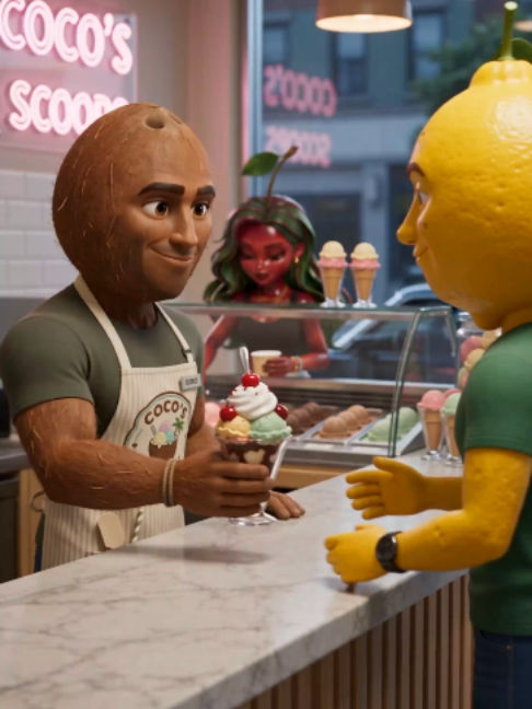 La Nieve De Lima Parte 10 Lo Que Esconden Atrás #frutinovelas #novelfruits #novelasdefrutas #fruitanimation #animation #foodstory
