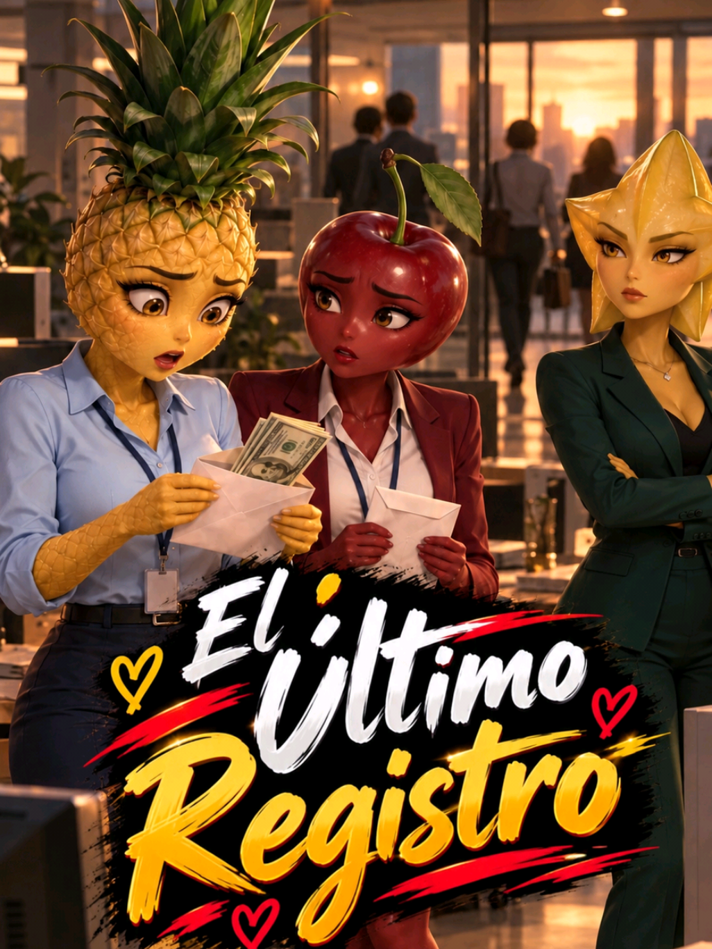 El Último Registro #frutinovelas #novelas #fruitdrama #frutas